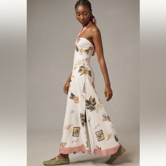 Anthropologie NWT Sancia Hallie Halter Dress size XXS. - Picture 2 of 8